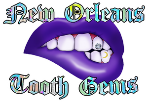 New Orleans Tooth Gems                 Www.goldtoothcharms.com