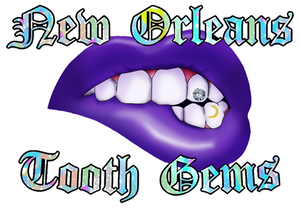 New Orleans Tooth Gems                 Www.goldtoothcharms.com 