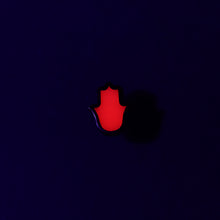 Load image into Gallery viewer, Neon Red Hamsa
