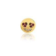 Load image into Gallery viewer, Emoji Collection Crystal “Love”Tooth Charm
