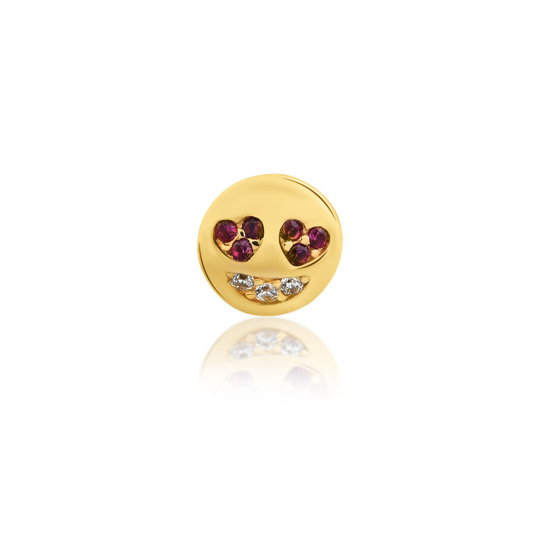Emoji Collection Crystal “Love”Tooth Charm