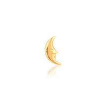 Load image into Gallery viewer, Moon Face Tooth Charm
