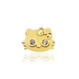 Crystal Hi Kat Tooth Charm