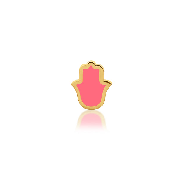 Neon Red Hamsa