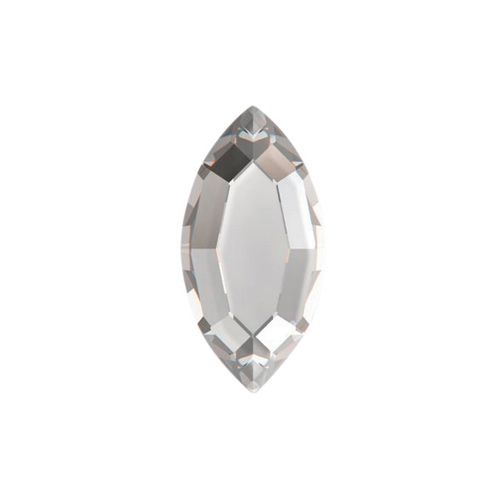 Clear Navette Tooth Gem